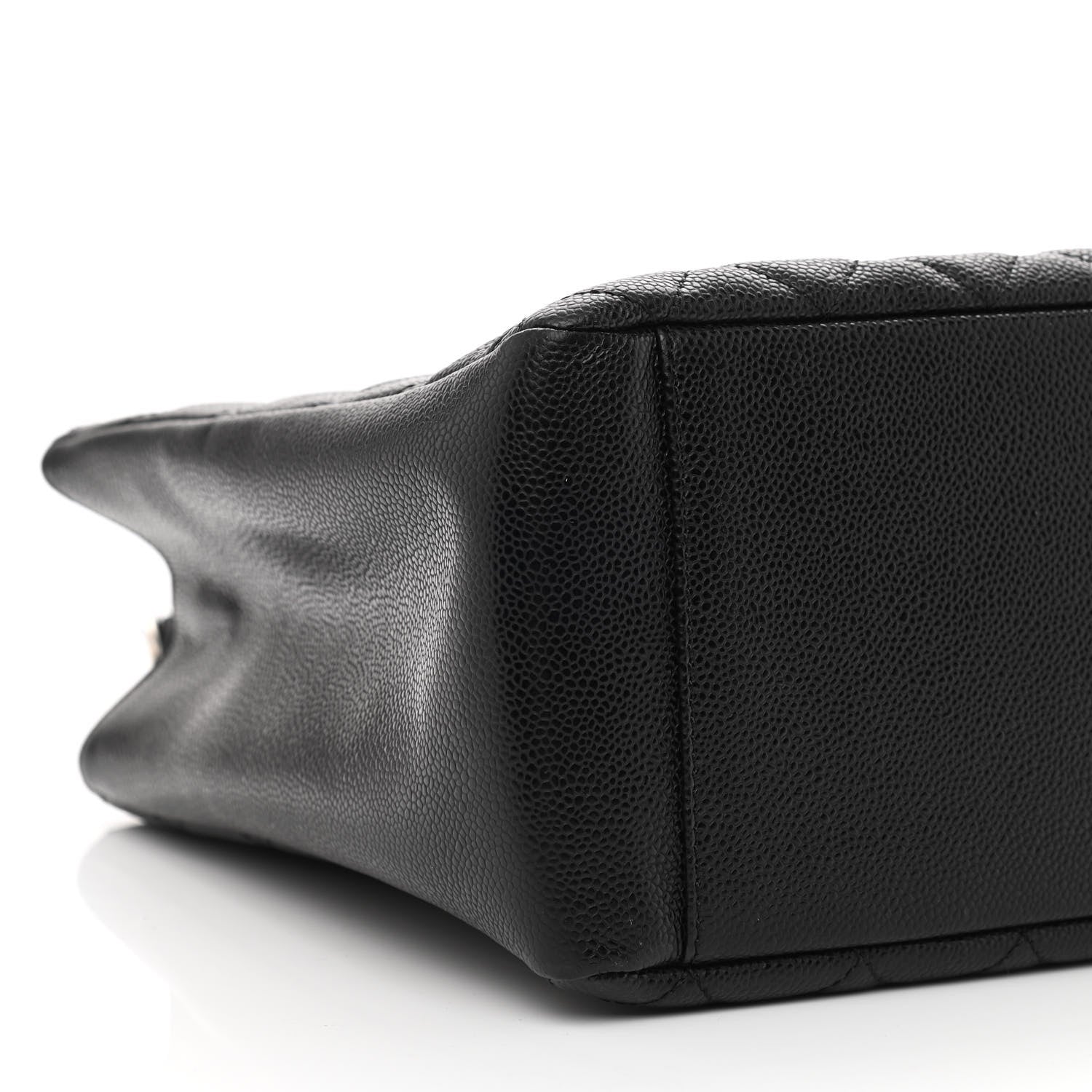 Chanel Caviar Quilted Grand Shopping Tote GST Black 9 of 10