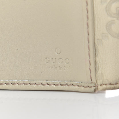 Gucci Guccissima Horsebit Continental Wallet Ivory 6 of 12