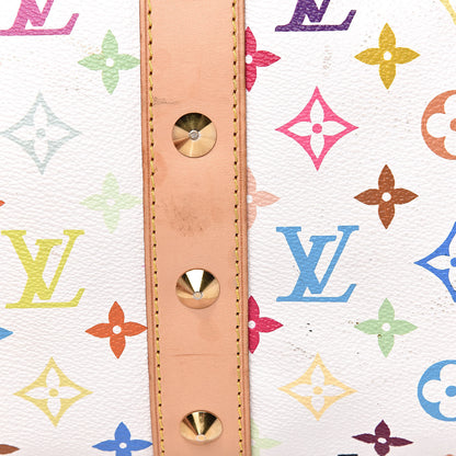 Louis Vuitton Monogram Multicolor Keepall 45 White 11 of 18