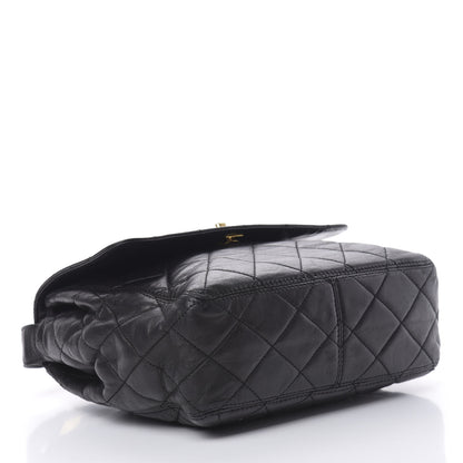 Chanel Lambskin Quilted Flap Shoulder Bag Black 4 of 17