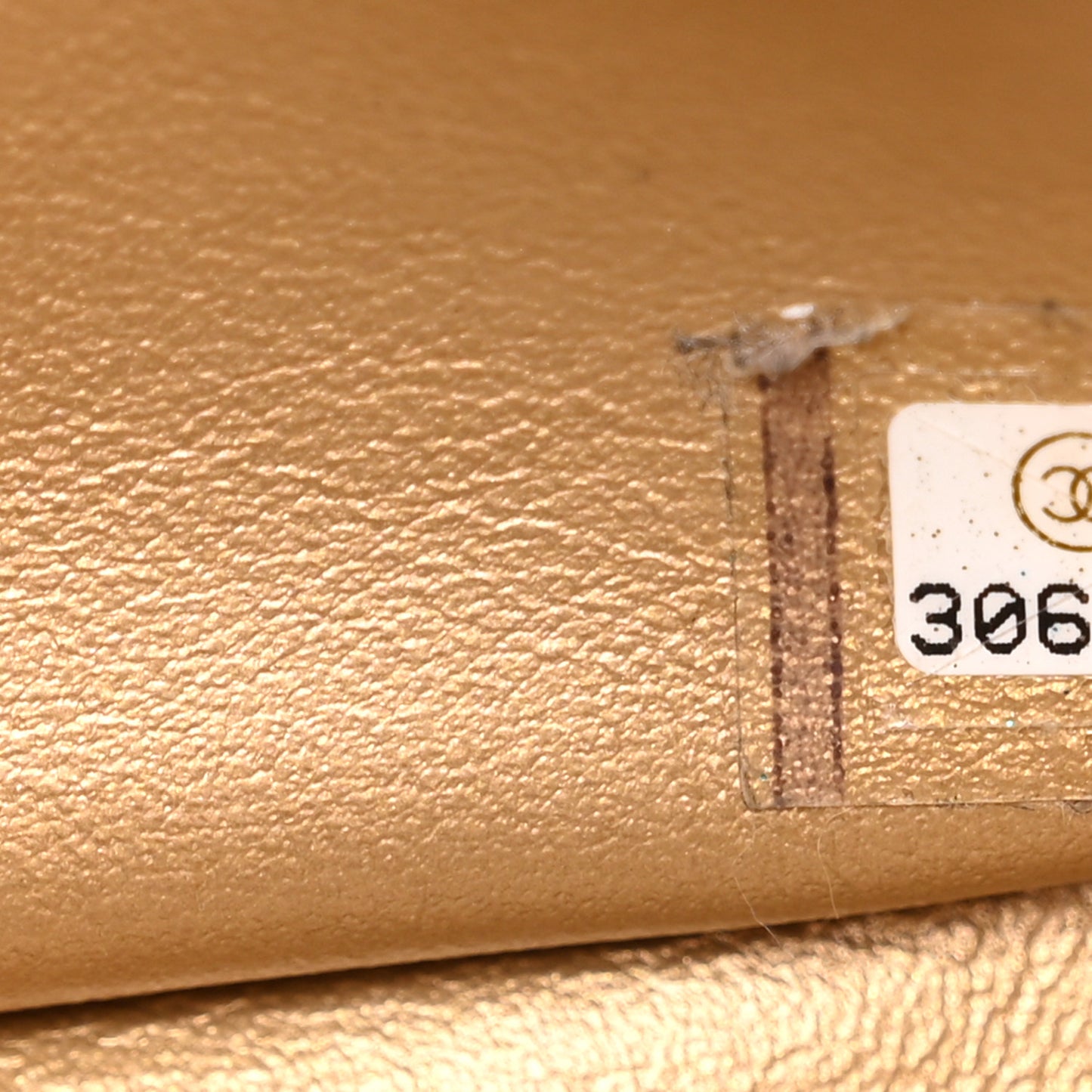 Lambskin Quilted Mini Pearl Crush Flap Blue