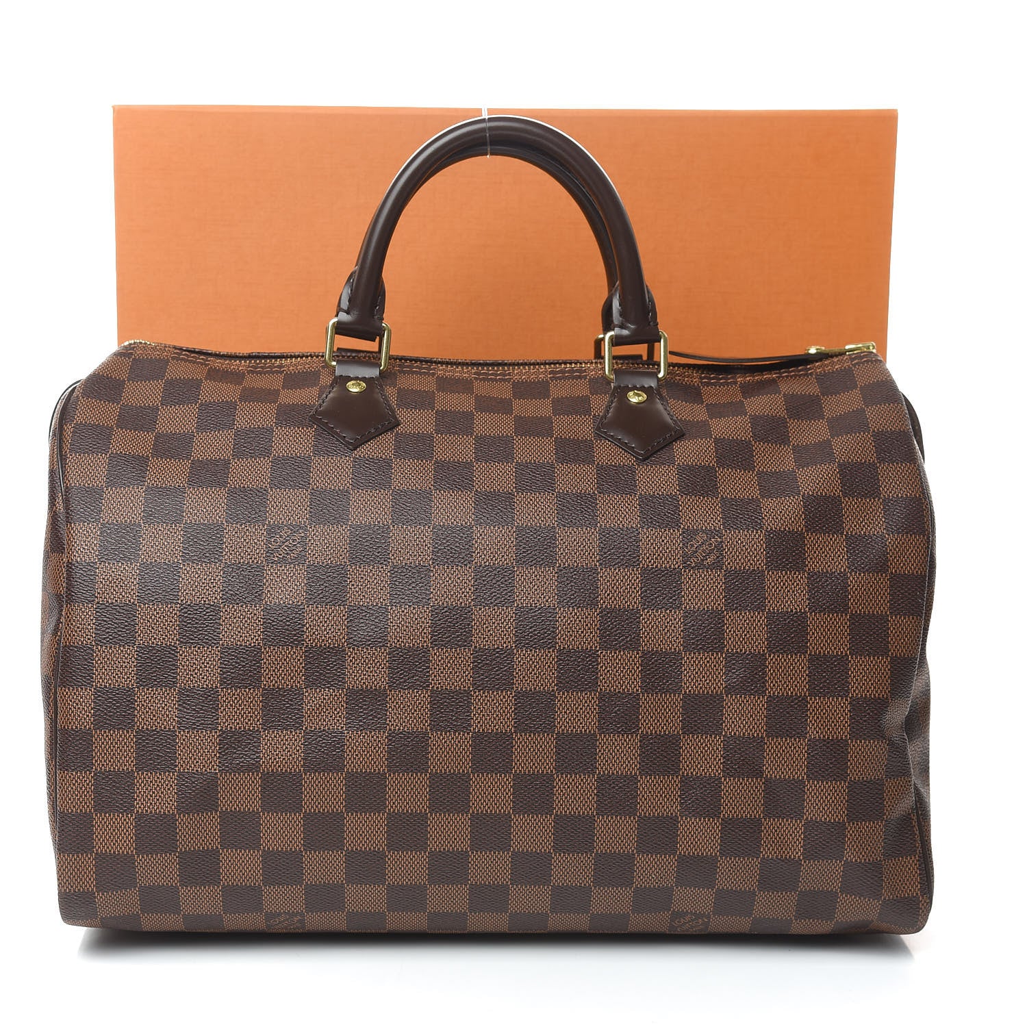 Louis Vuitton Damier Ebene Speedy 35 11 of 11