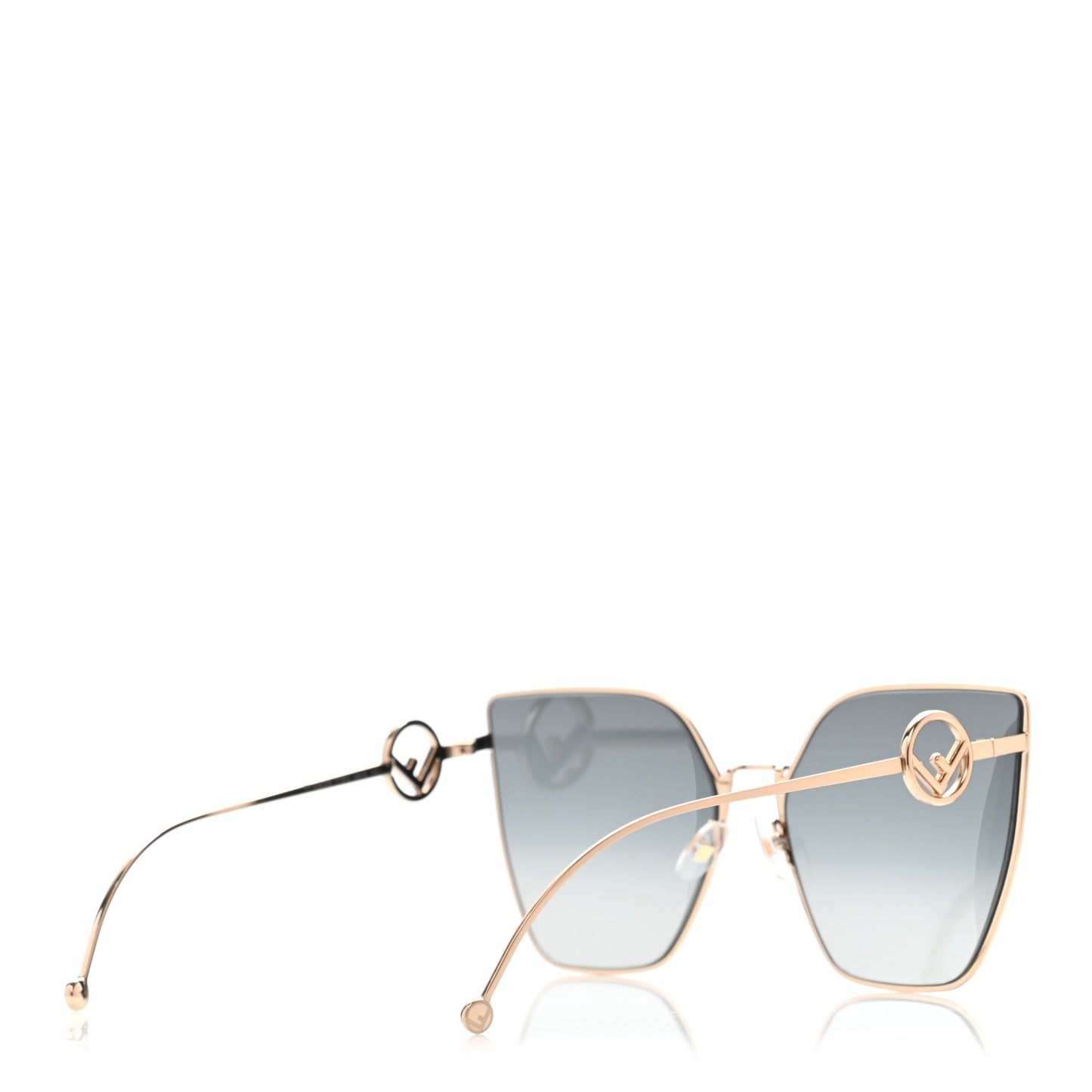 Metal F is Fendi Sunglasses FF 0323/S Gold
