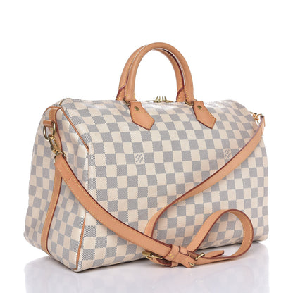 Louis Vuitton Damier Azur Speedy Bandouliere 35 3 of 7
