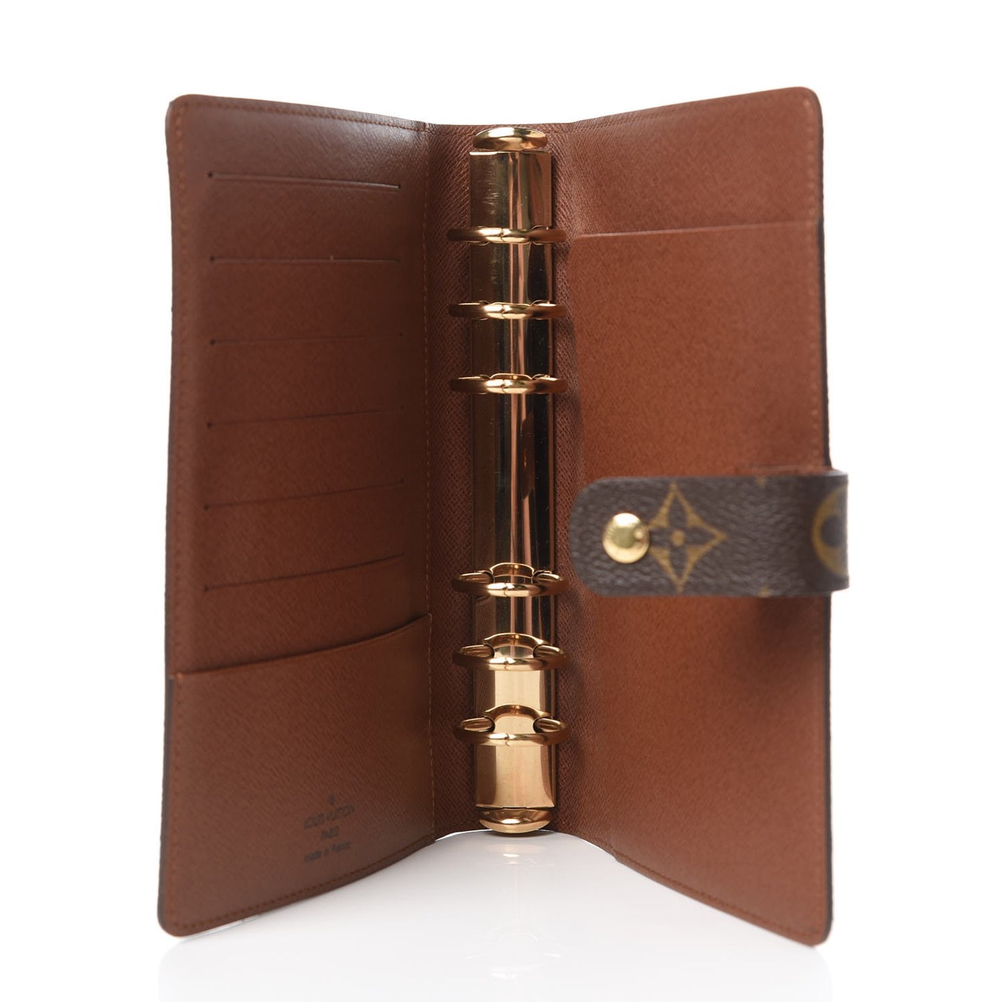 Monogram Medium Ring Agenda Cover