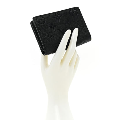 Louis Vuitton Empreinte Clea Wallet Black 2 of 12