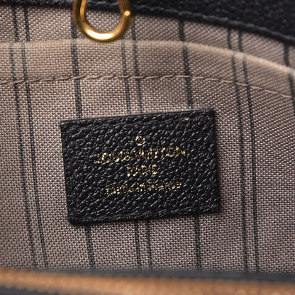 Louis Vuitton Empreinte Montaigne MM Black 7 of 9