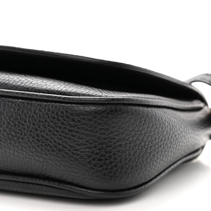 Gucci Pebbled Calfskin Medium Soho Flap Crossbody Black 10 of 10