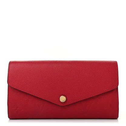 Louis Vuitton Empreinte Sarah Wallet NM Cherry 1 of 10