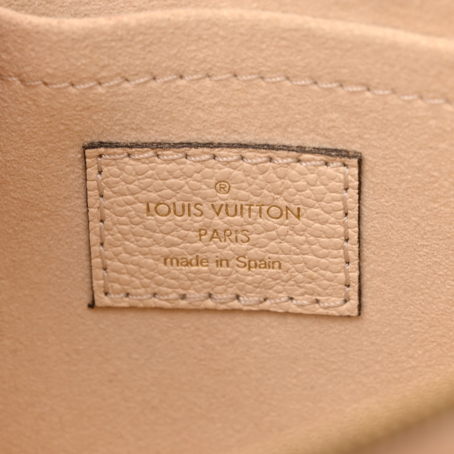 Louis Vuitton Empreinte Monogram Giant Multi Pochette Accessories Cream 7 of 12