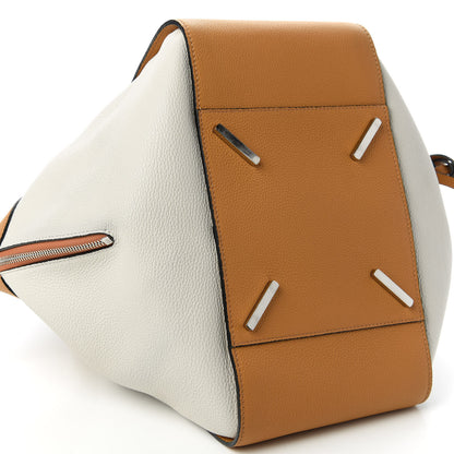 Loewe Calfskin Medium Hammock Shoulder Bag Tan White 6 of 10