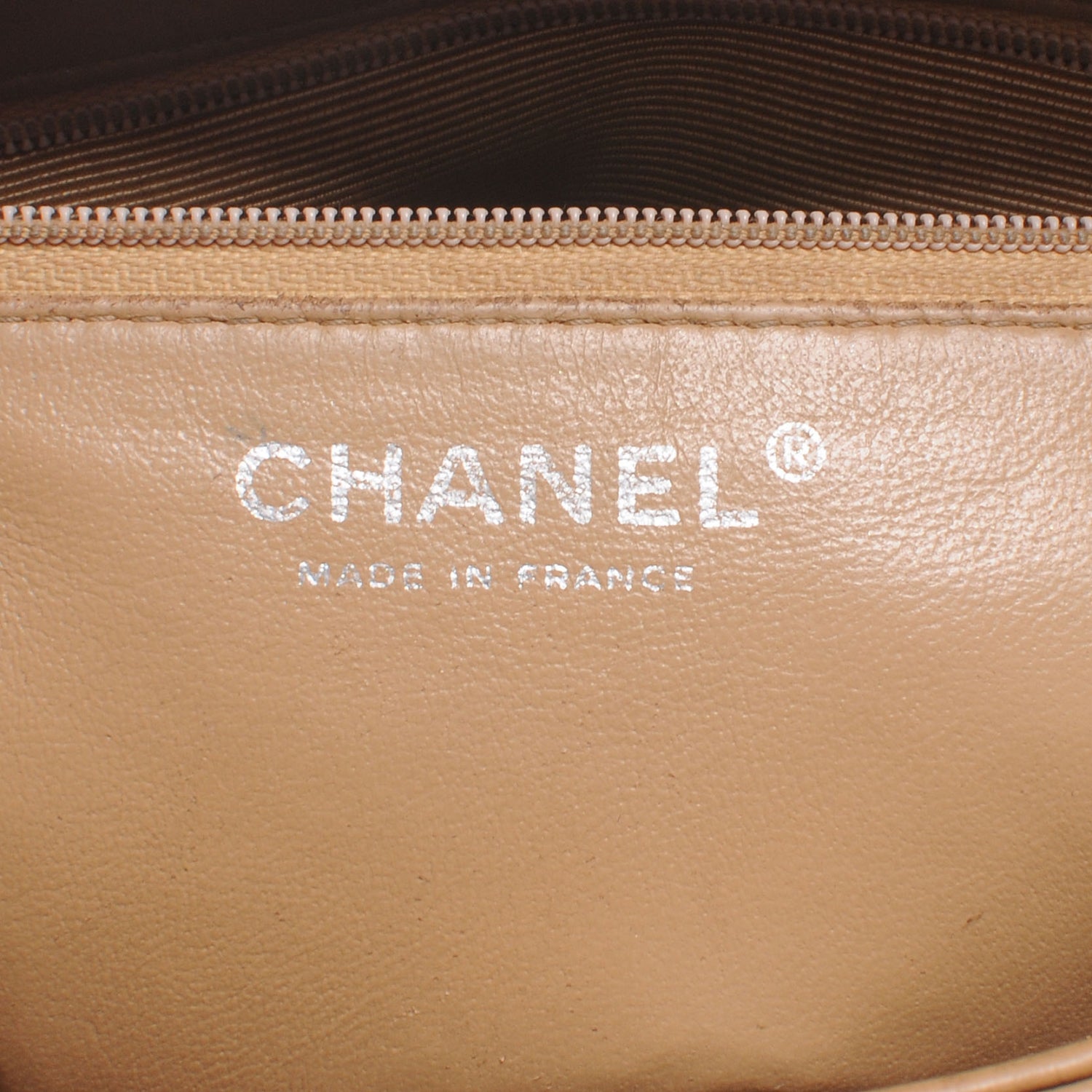 Chanel Caviar Quilted Medallion Tote Beige 6 of 7