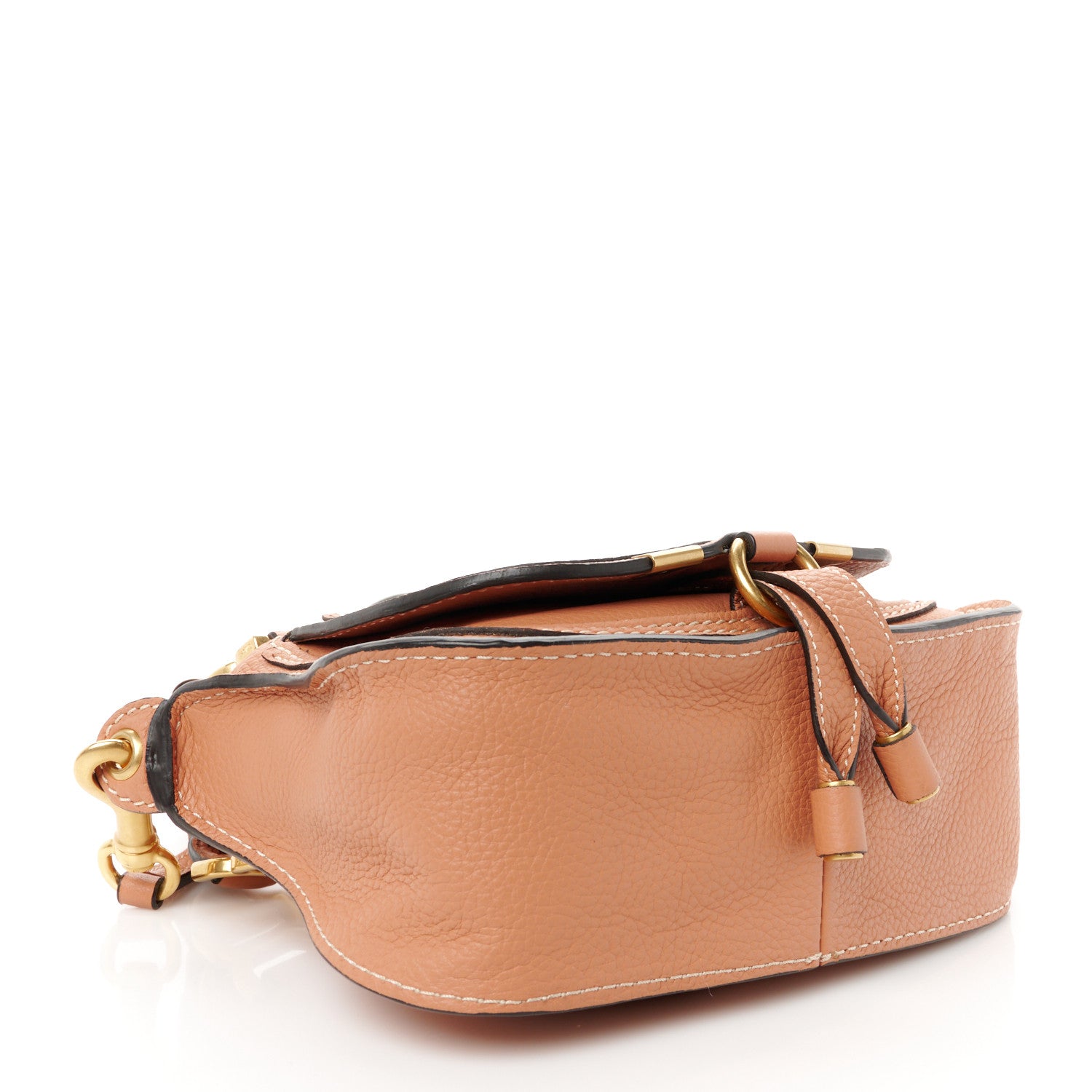 Chloe Calfskin Mini Marcie Satchel Muted Brown 4 of 11