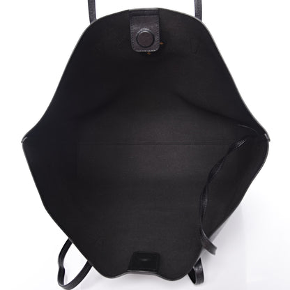 Versace Grained Calfskin Palazzo Medusa Tote Black 6 of 10