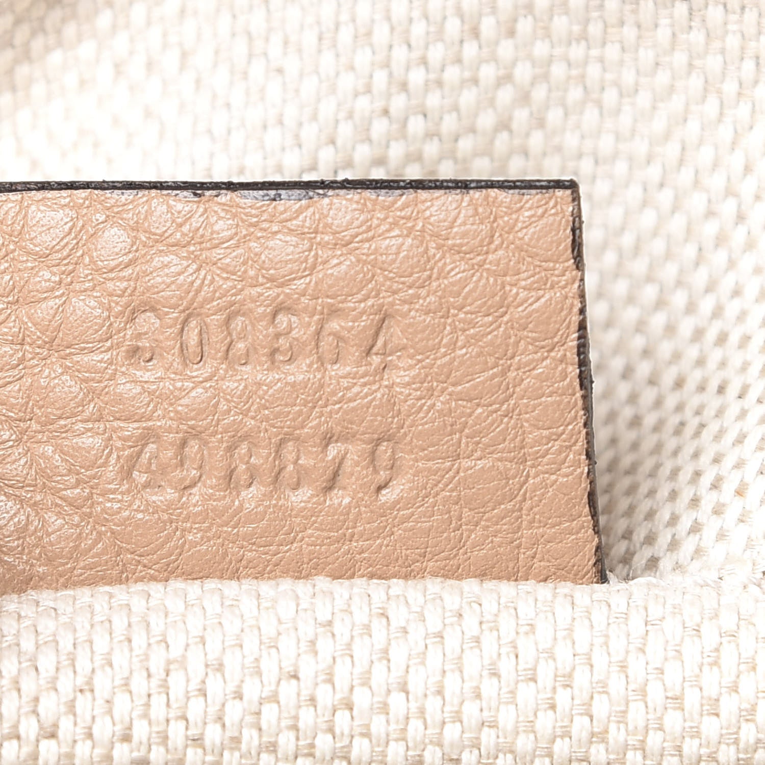 Gucci Pebbled Calfskin Small Soho Disco Bag Camelia 6 of 10