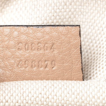 Gucci Pebbled Calfskin Small Soho Disco Bag Camelia 6 of 10