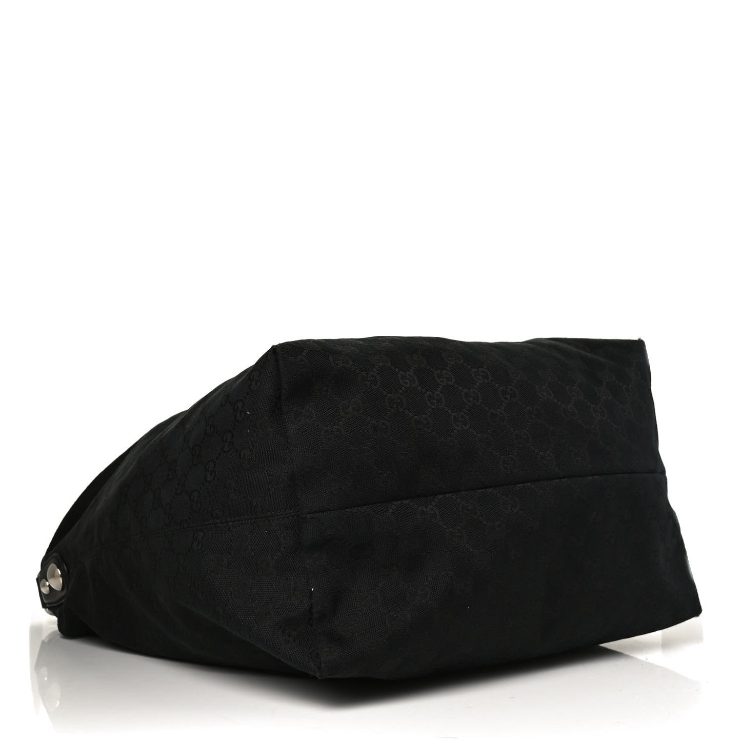 Monogram Icon Bit Large Hobo Black