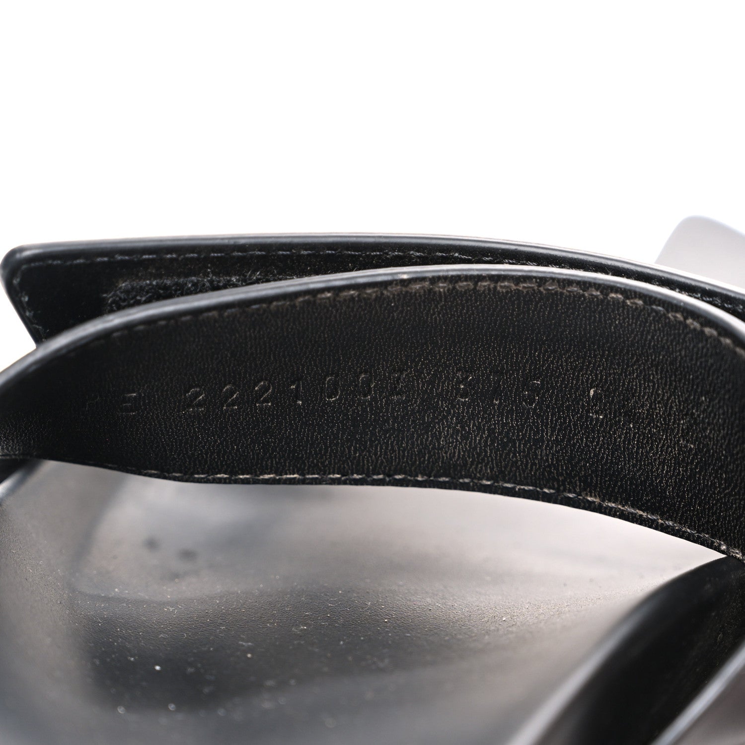 Hermes Calfskin Womens Chypre Sandals 37.5 Black 9 of 10