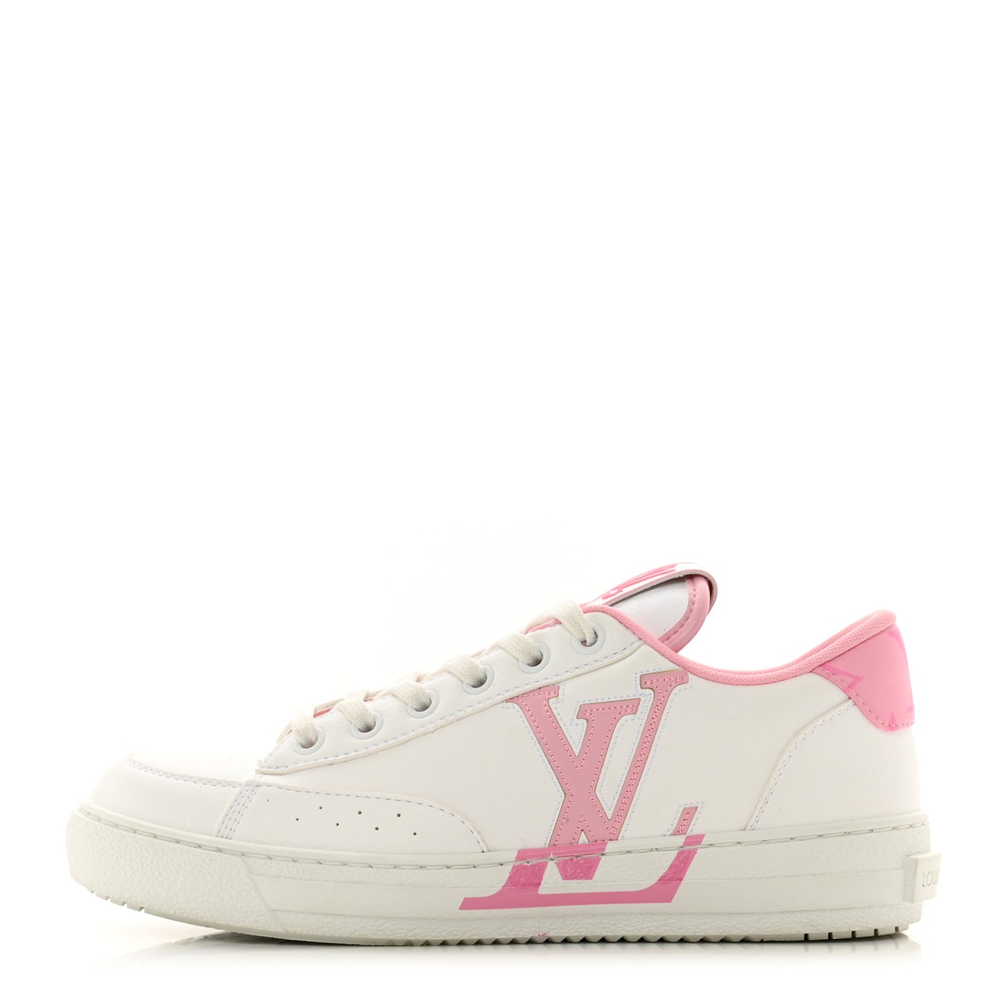 Calfskin Charlie Sneaker 36 White Rose Clair