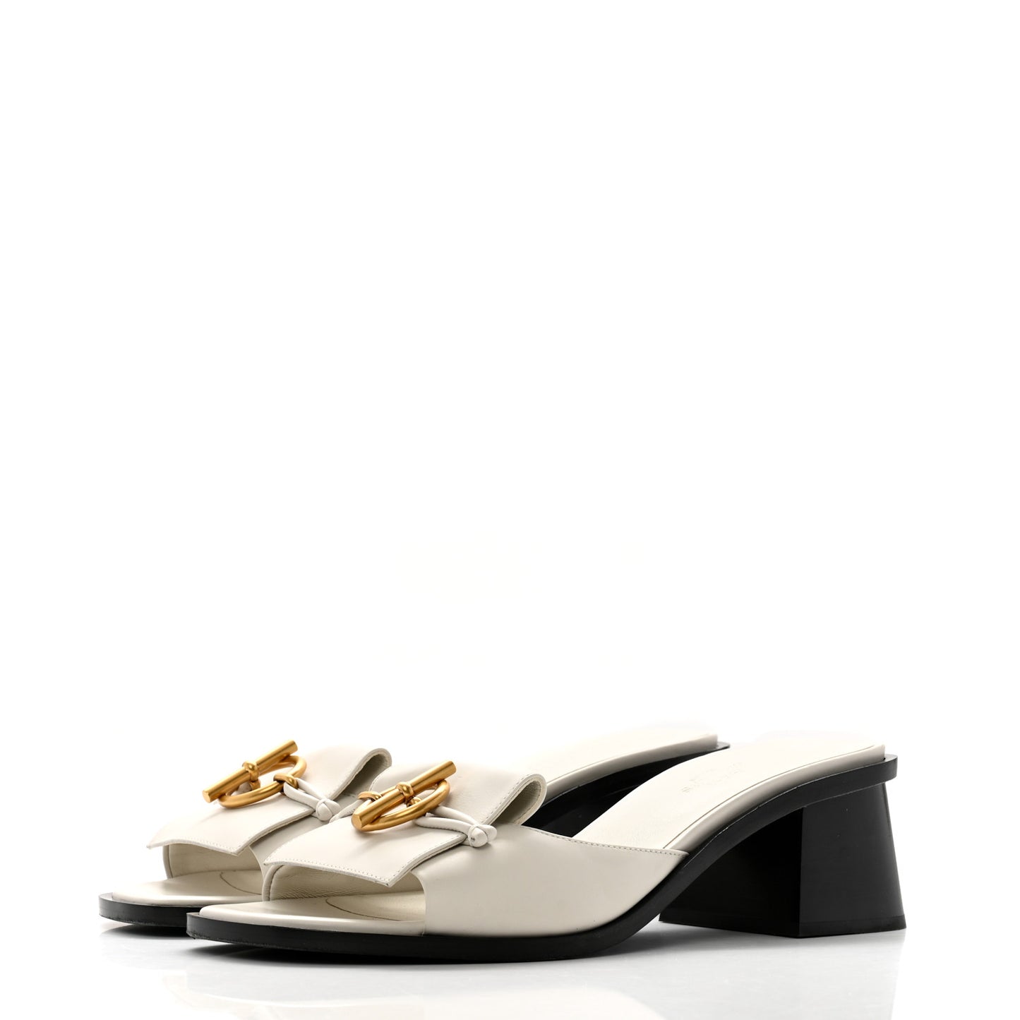 Calfskin Ilot 50 Sandals 38 White