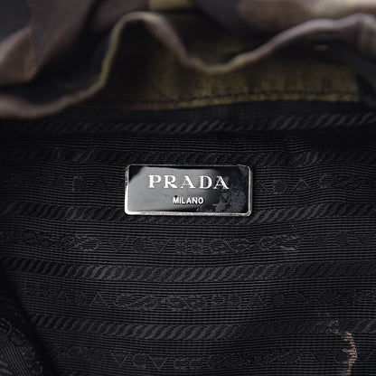 Prada Tessuto Nylon Camouflage Print Cinch Backpack Mimetico 7 of 17