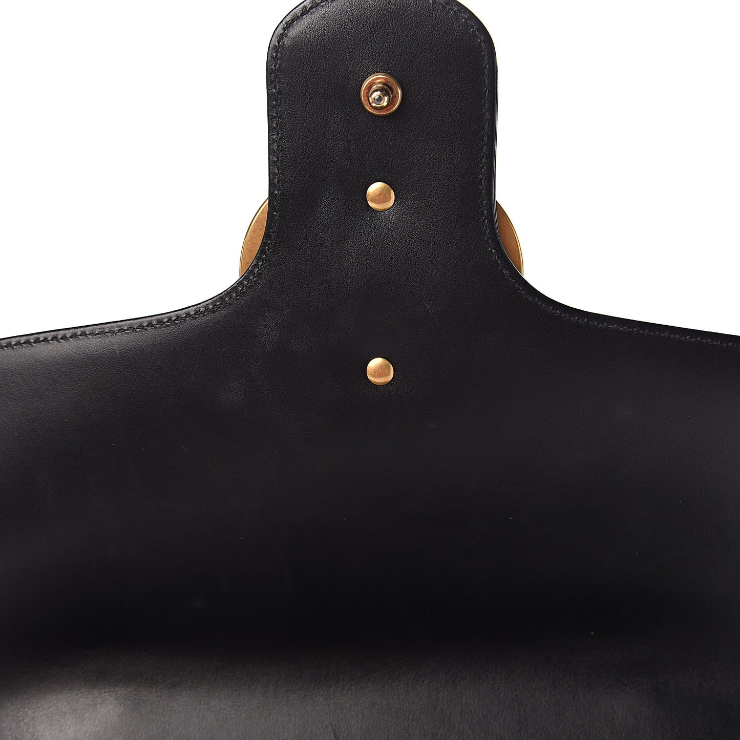 Calfskin Matelasse Medium GG Marmont Top Handle Shoulder Bag Black