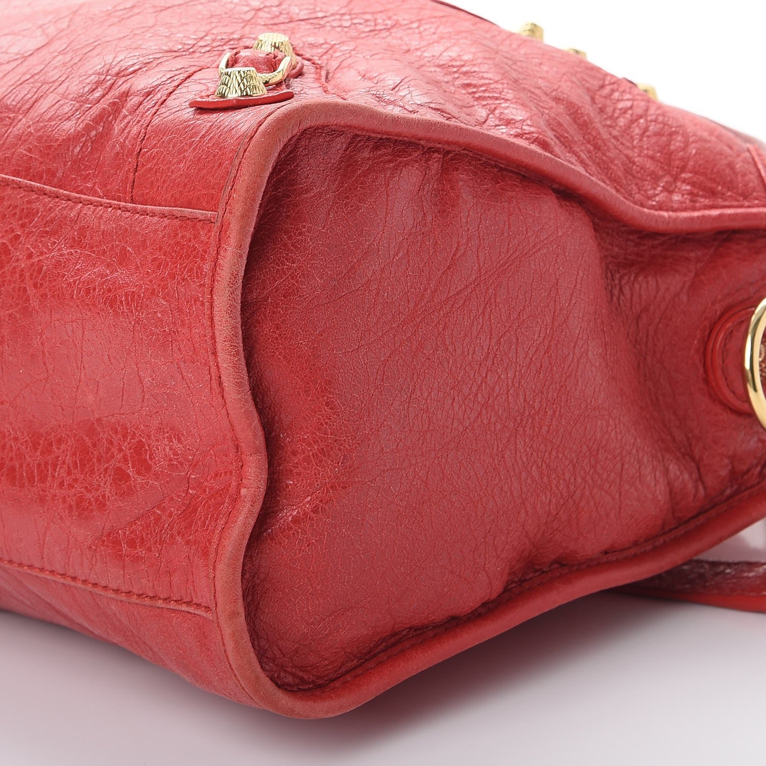 Balenciaga Agneau Giant 12 Gold Hardware City Rouge Cardinal 15 of 15