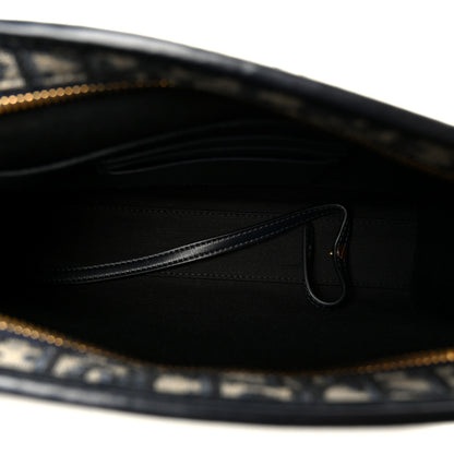 Christian Dior Oblique 30 Montaigne Pouch Blue 5 of 8