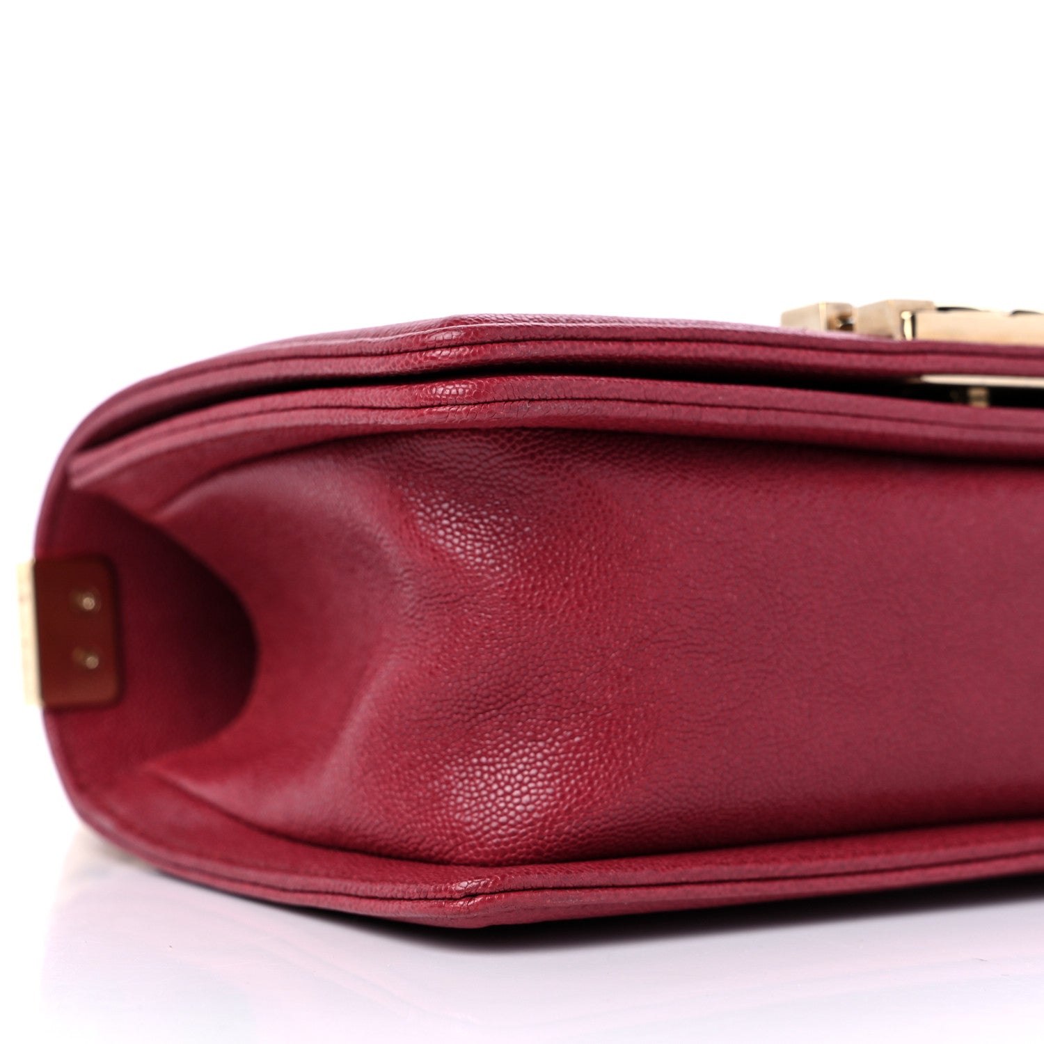 Chanel Caviar Quilted Small Boy Flap Fuchsia 8 of 9