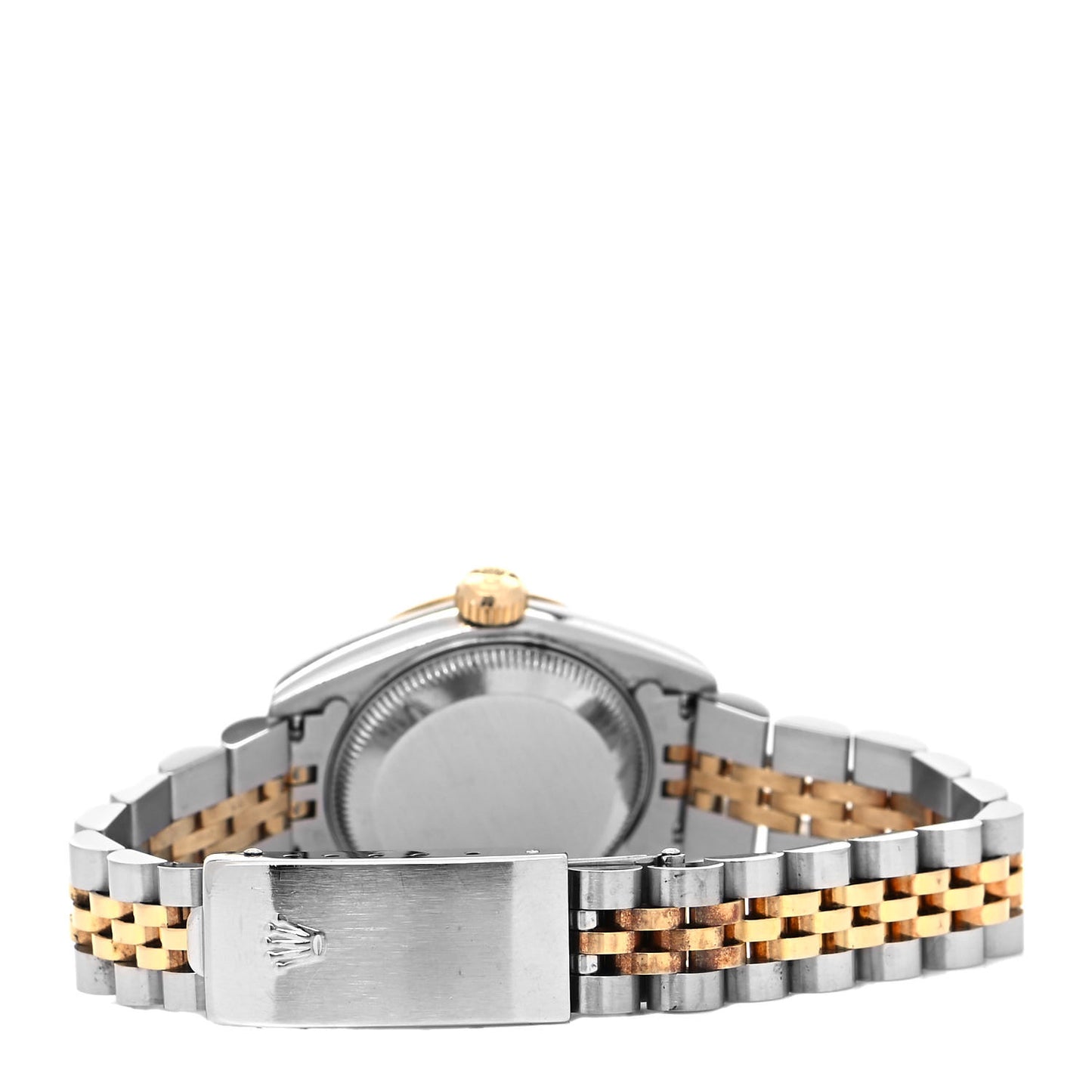 Stainless Steel 18K Yellow Gold Diamond 26mm Oyster Perpetual Datejust Watch Champagne 69173