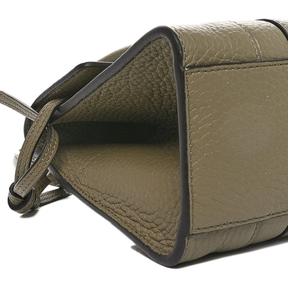 Mulberry Heavy Grain Mini Soft Bayswater Linen Green Linen Green 8 of 9