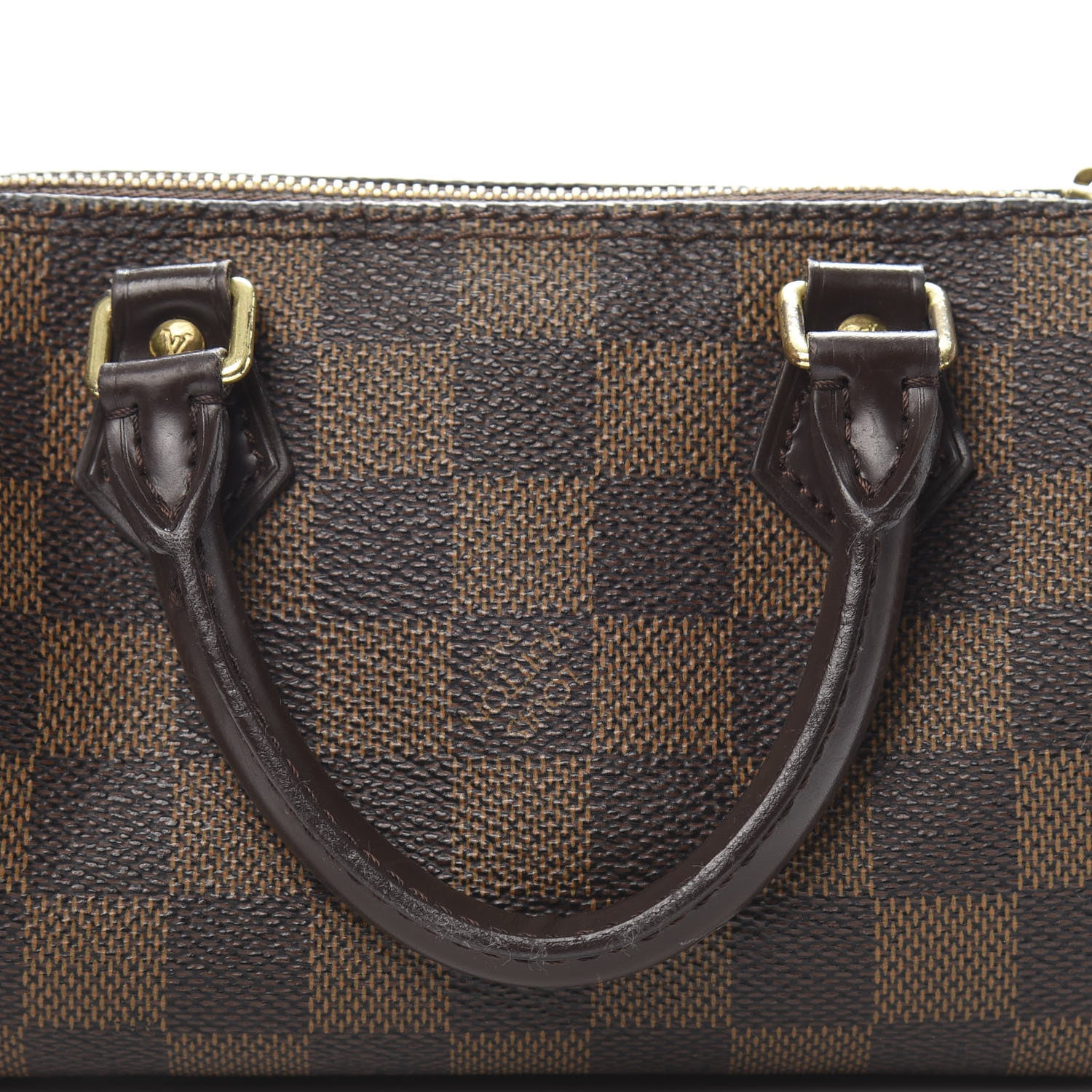 Louis Vuitton Damier Ebene Mini Sac HL Speedy 15 of 15
