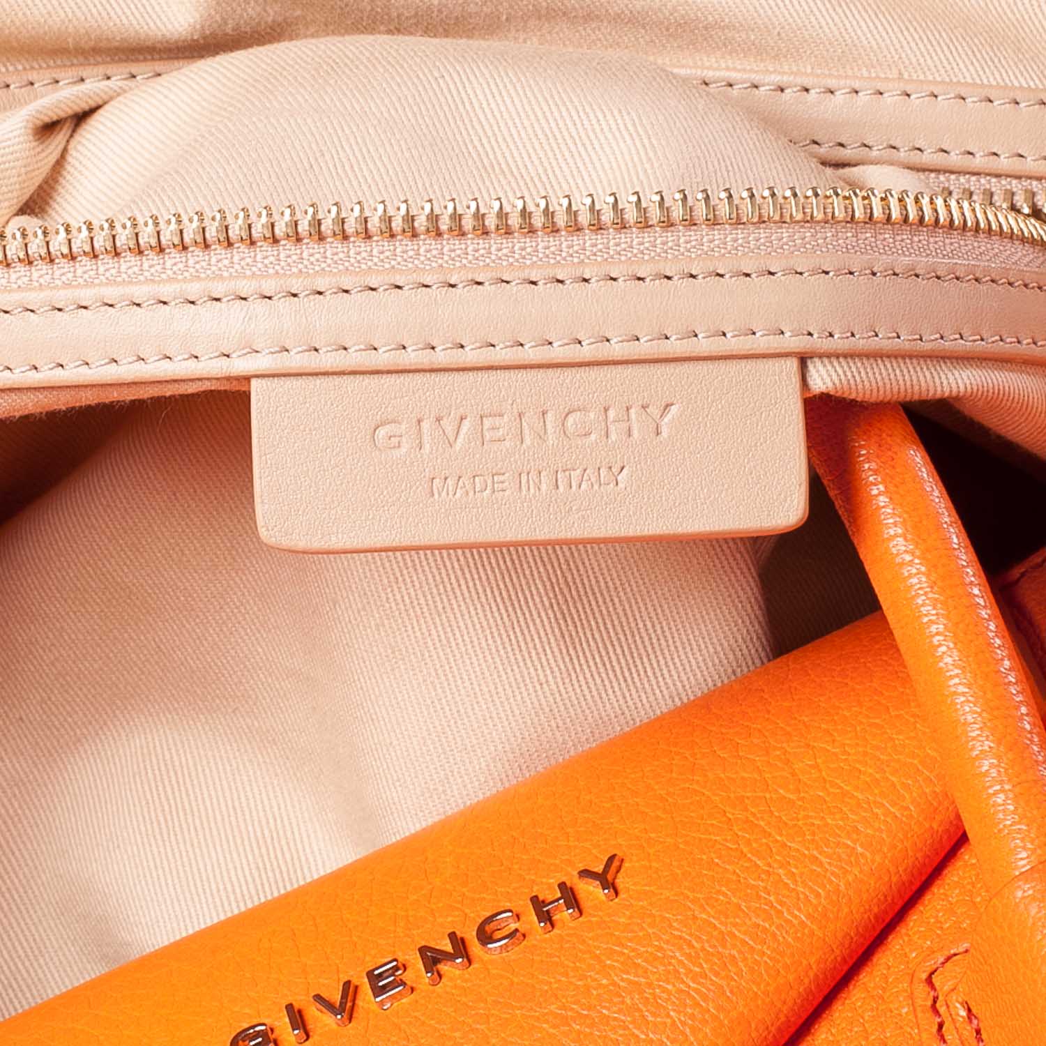 Givenchy Goatskin Medium Antigona Orange 7 of 9