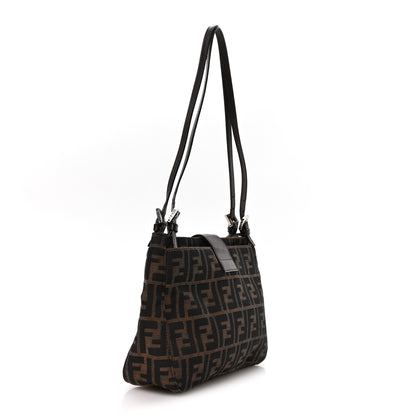 Fendi Zucca Shoulder Bag Tobacco 3 of 9