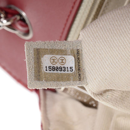 Chanel Calfskin Quilted In the Business Flap Bag Dark Red 8 of 11
