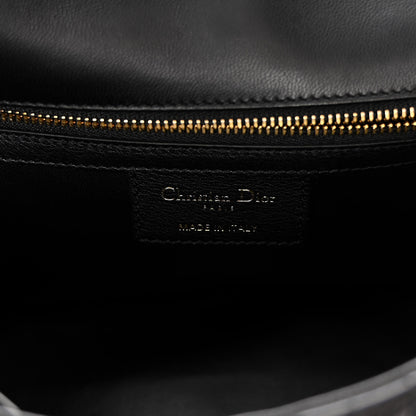 Christian Dior Calfskin Cannage Medium Caro Bag Black 6 of 10