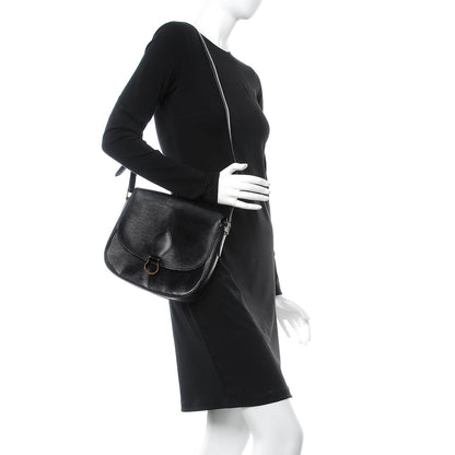 Louis Vuitton Epi Saint Cloud GM Black 2 of 7