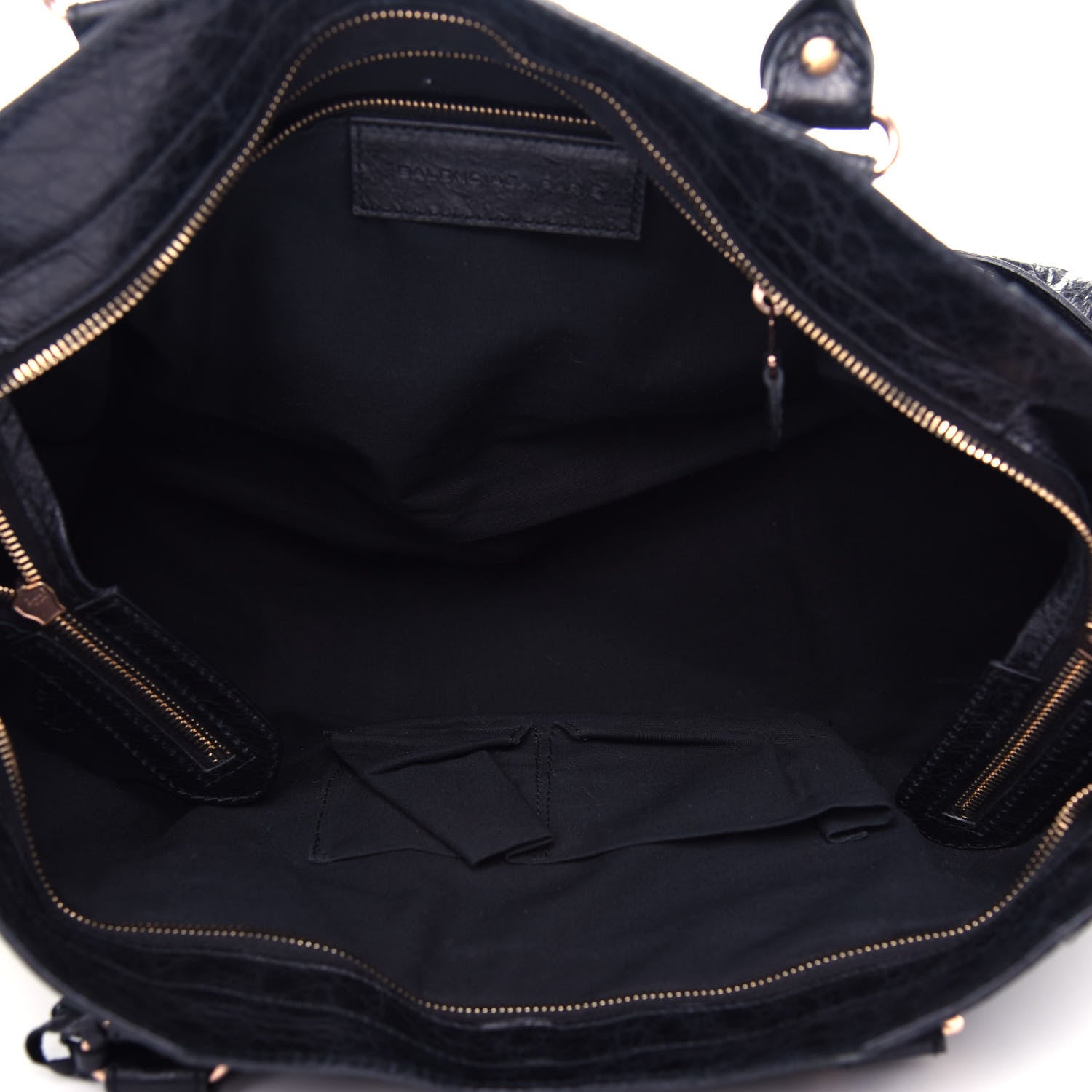 Balenciaga Agneau Giant 12 Rose Gold Hardware Part Time Black 6 of 11