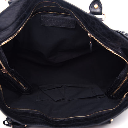 Balenciaga Agneau Giant 12 Rose Gold Hardware Part Time Black 6 of 11