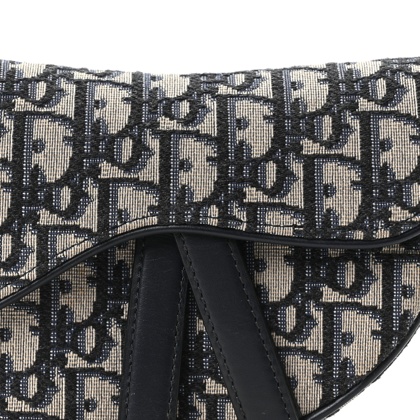 Oblique Mini Saddle Bag Blue