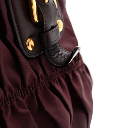 Prada Nappa Gaufre Tote Granato 11 of 14