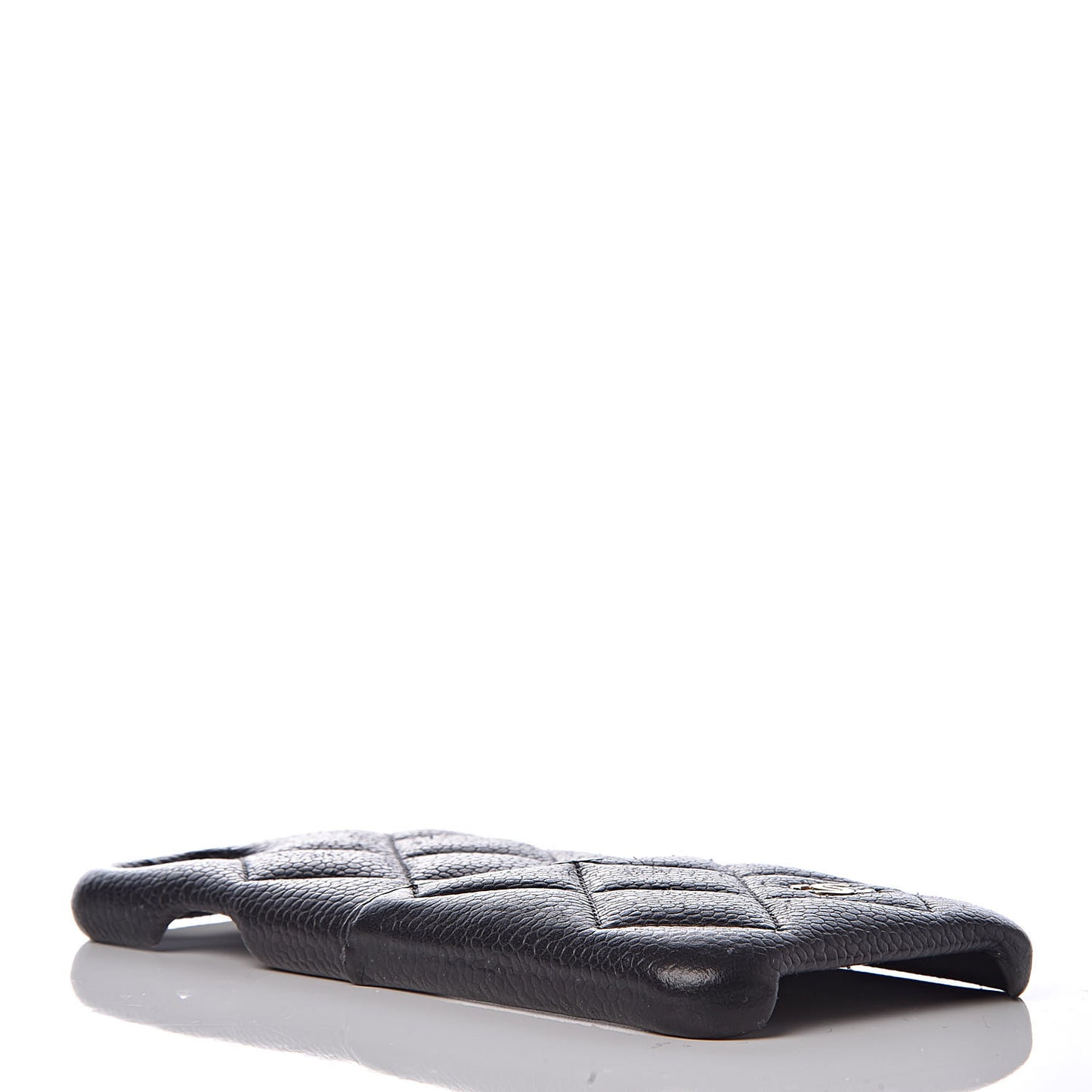 Caviar Quilted iPhone 7/8 Coco Tech Case Black