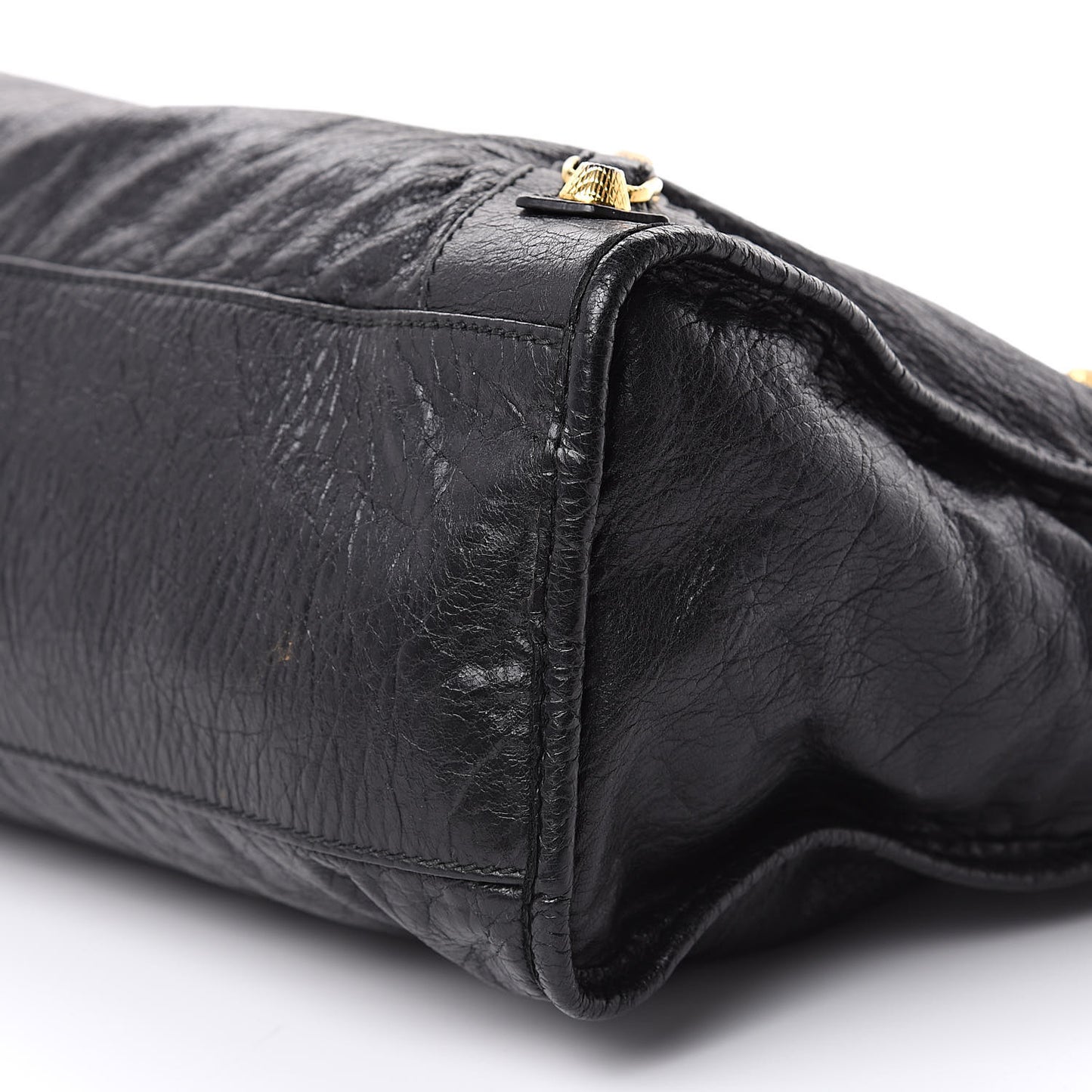 Agneau Giant 12 Gold Hardware City Black