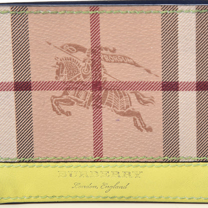 Burberry Haymarket Check BBi-Fold Wallet Yellow 12 of 12