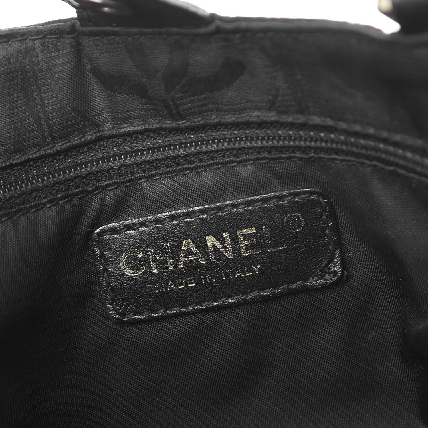 Chanel Nylon Travel Shoulder Bag Black 8 of 12