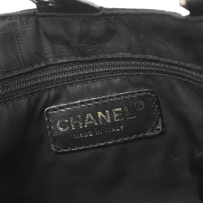 Chanel Nylon Travel Shoulder Bag Black 8 of 12