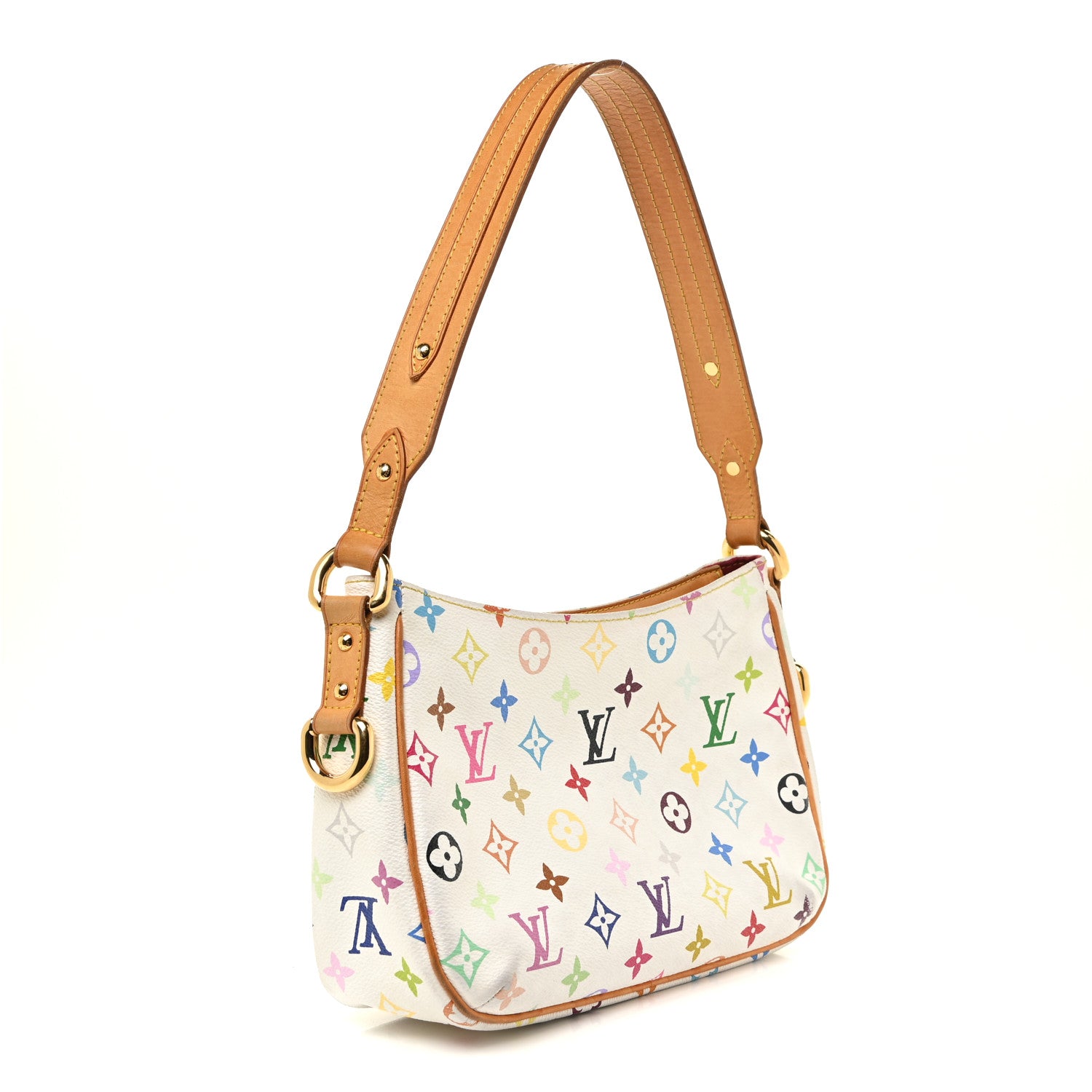 Louis Vuitton Monogram Multicolor Lodge PM White 3 of 30