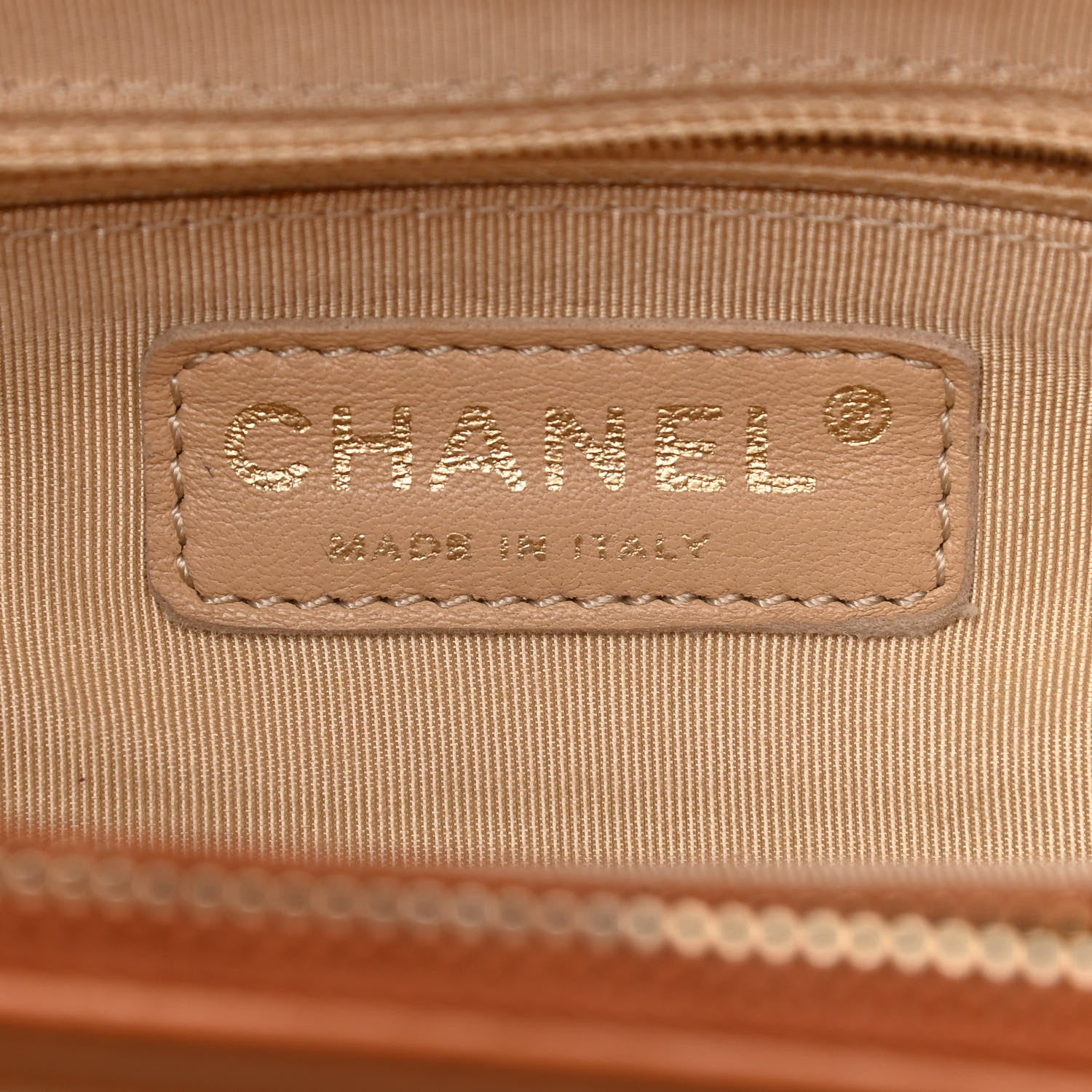 Chanel Calfskin Quilted In The Mix Small Shopping Tote Light Red 5 of 12