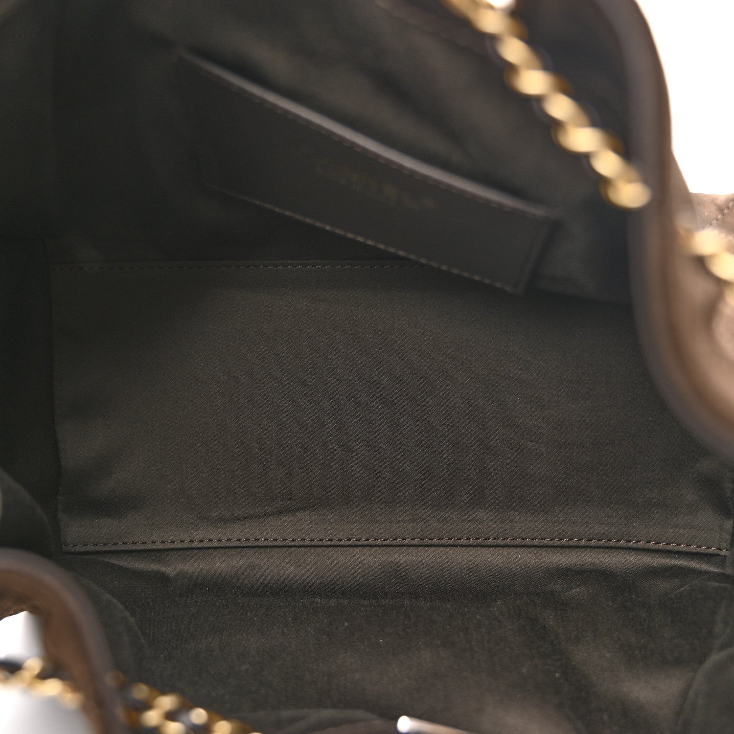 Chanel Suede Quilted Small Chanel 25 Handbag Dark Brown 5 of 10