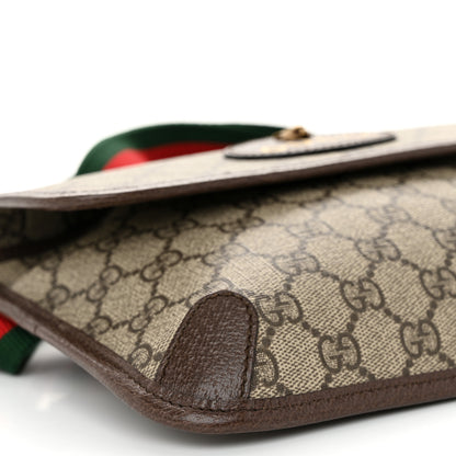 Gucci GG Supreme Monogram Neo Vintage Web Belt Bag Brown 9 of 10